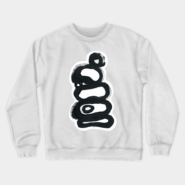 Stone Cairn I/VIII (cut-out) Crewneck Sweatshirt by FJBourne